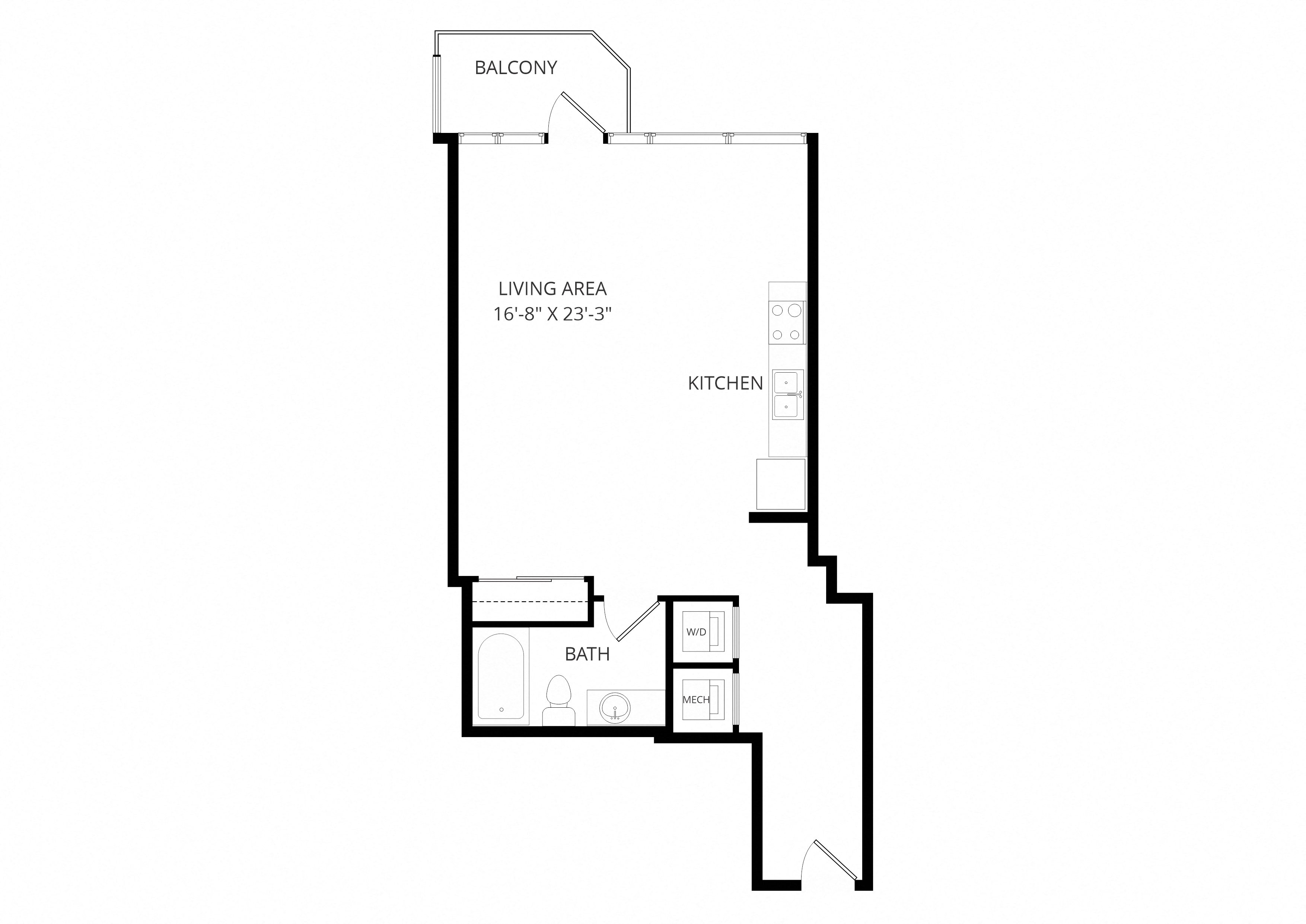 S5_Studio floor plan